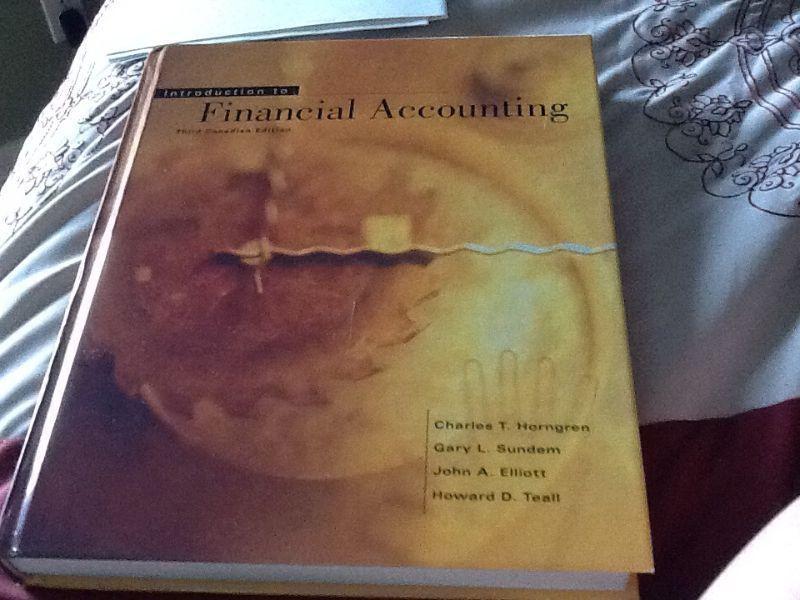Introduction to Financial Accounting - Third Canadian Edition