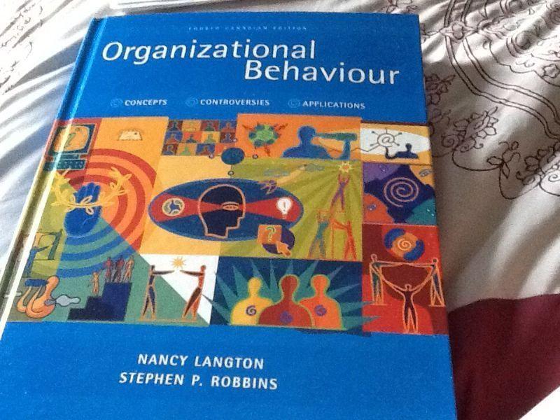 Organizational Behaviour - Fourth Canadian Edition