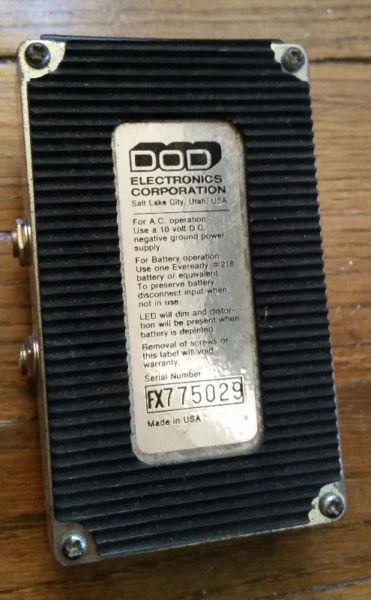 DOD FX30B Noise Gate/Loop (Vintage, 1980s)