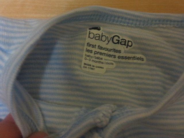 BABY BORN LIKE NEW GAP BRAND 0-3 MONTHS CLOTHES