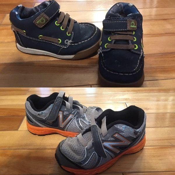 Size 7 - New Balance Sneakers and Pediped Shoes