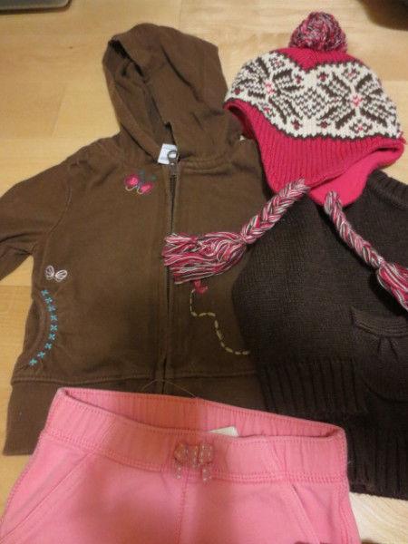 FULL SET OF TODDLER GIRL CLOTHES AS PICTURED GAP ETC