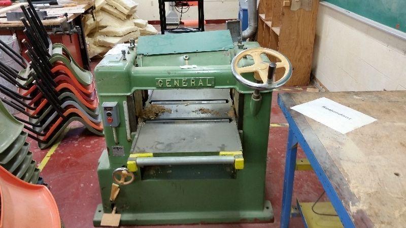 20 inch General thickness planer