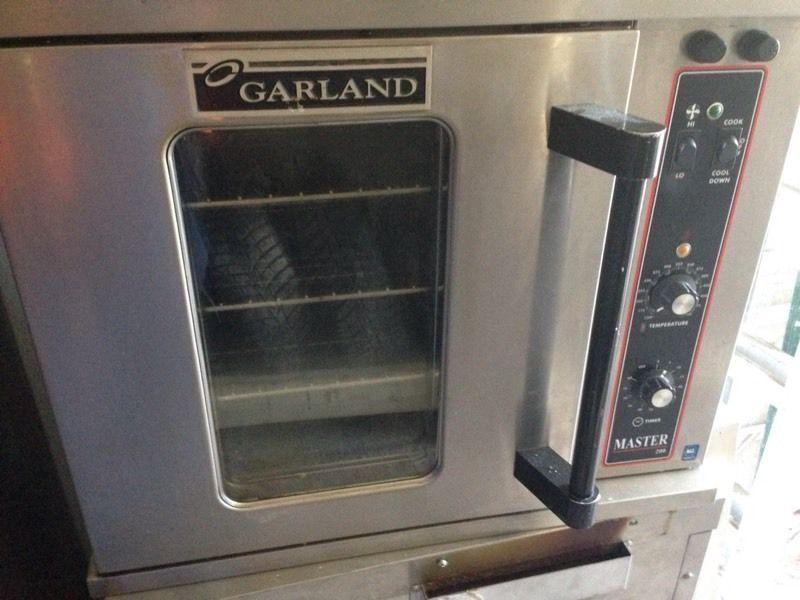 4 Commercial Garland convection oven