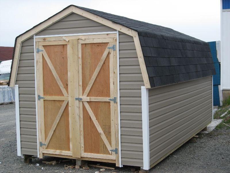 8X16 prebuilt shed