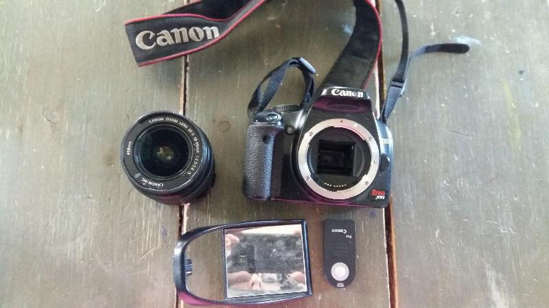 Canon rebel xsi +accessories