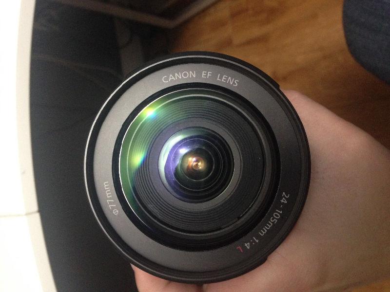 24-105 L Series Lens Brand New