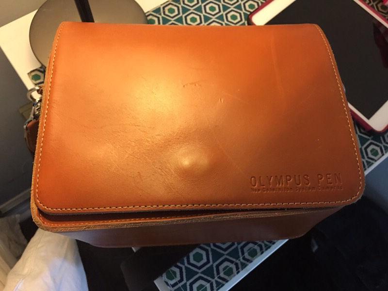 Olympus OEM Leather Bag