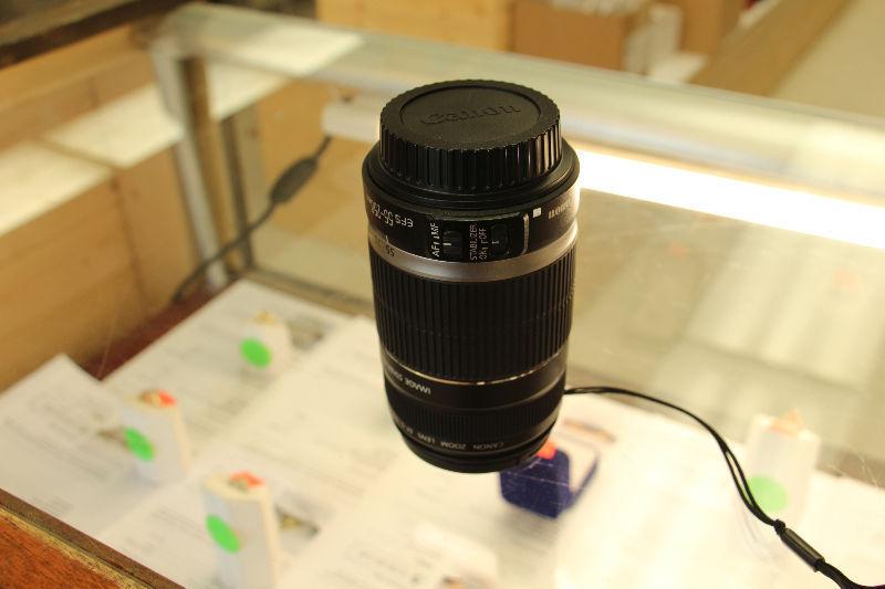 **AMAZING DEAL** CANON ZOOM LENS EF-S 55-250MM