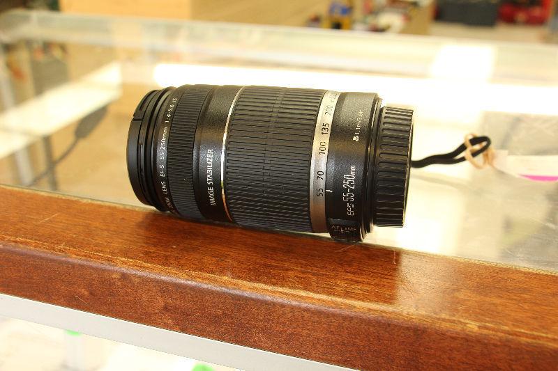 **AMAZING DEAL** CANON ZOOM LENS EF-S 55-250MM
