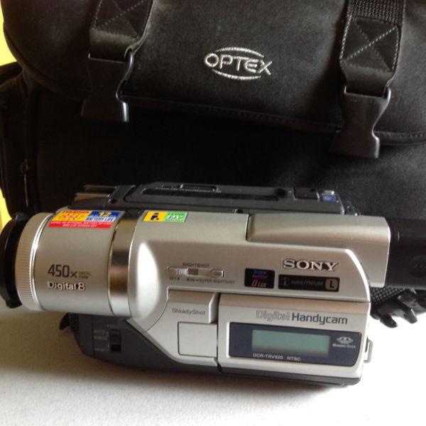 SONY digital 8 video camera