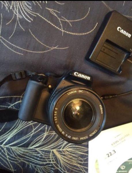 Canon rebel xs 250 Obo comes with everything including box