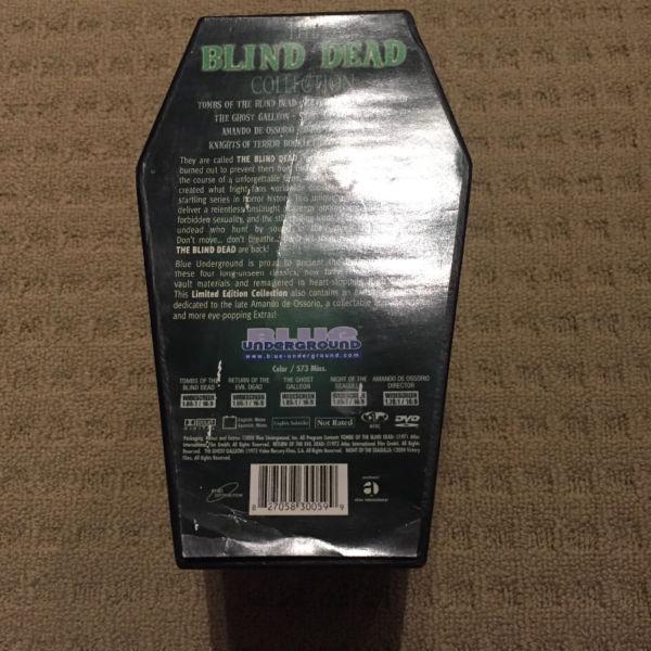 The blind dead collection 5 DVD used with book 2005