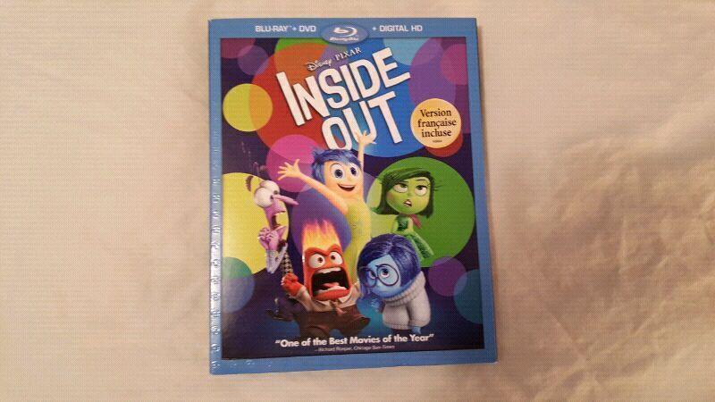 Brand new never opened Inside Out Blu-ray DVD