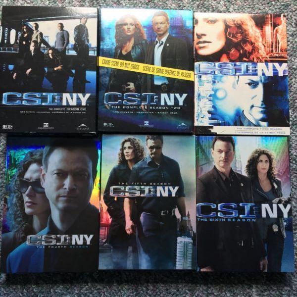 CSI NY Seasons 1-6 DVD Set