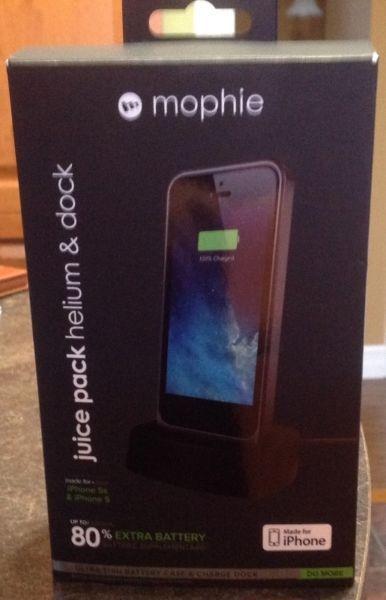 iPhone case Mophie juice pack Helium and dock