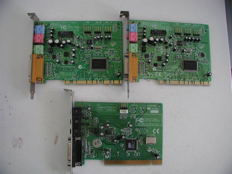 PCI Sound cards with MIDI interface