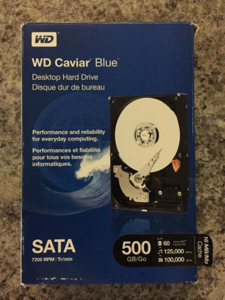 WD Desktop Hard Drive Replacement 500GB