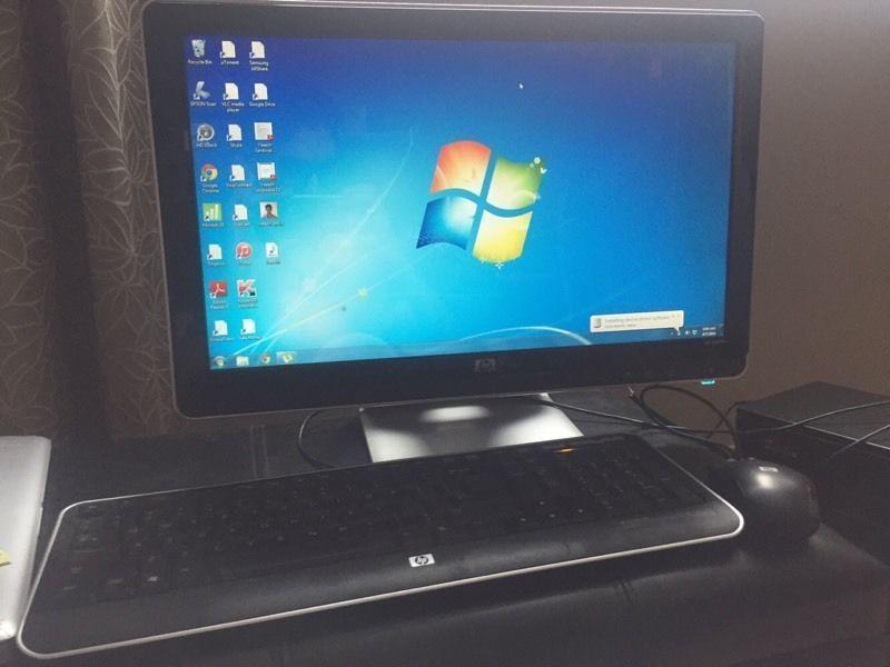 HP p6310f quad core PC with screen and accessories *New Price*