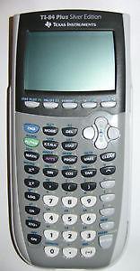 TI-84 PLUS Silver Graphing Calculator