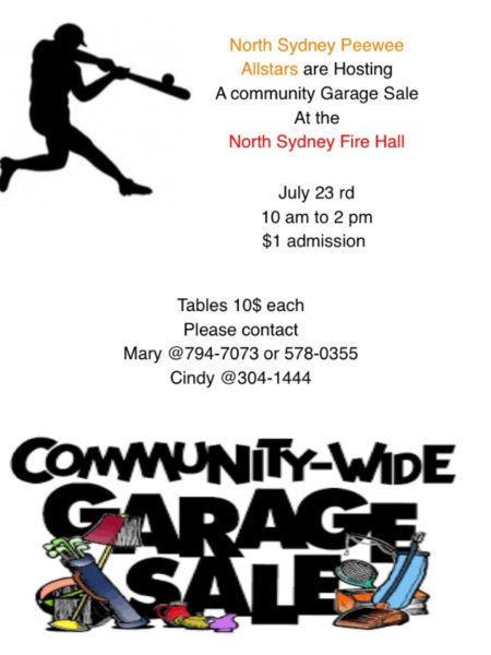 30 table garage Sale @ the North Sydney Fire Hall