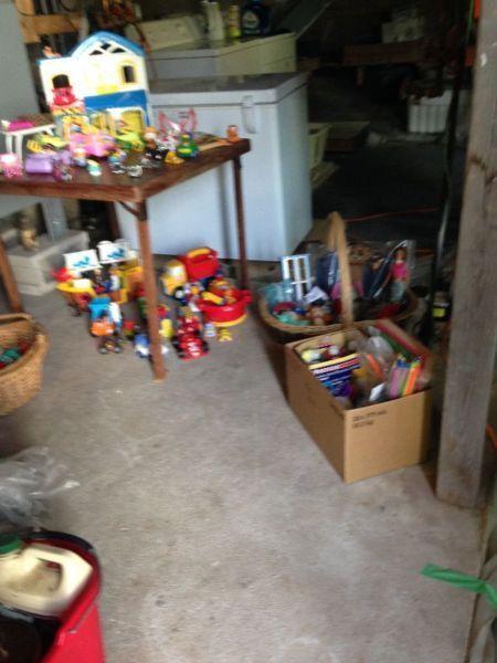 Moving, basement, collectibles sale