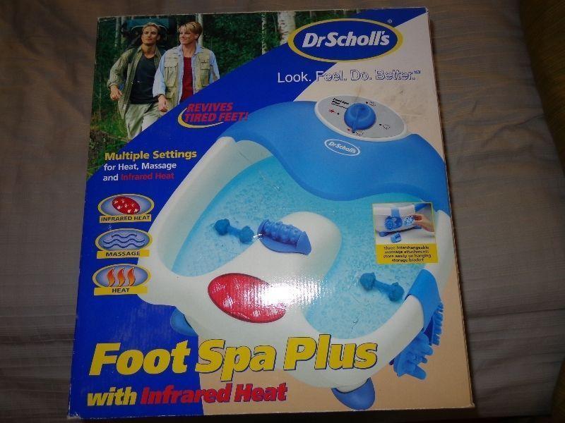 Foot Spa Plus Dr. Scholl's with infrared heat Lr. Sackville