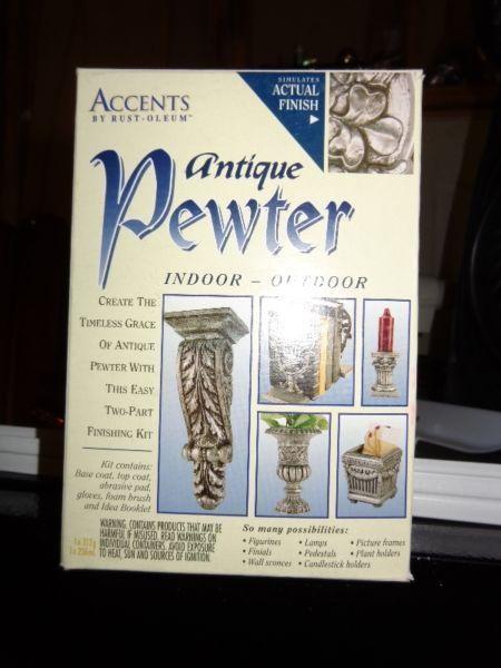 Antique pewter kit