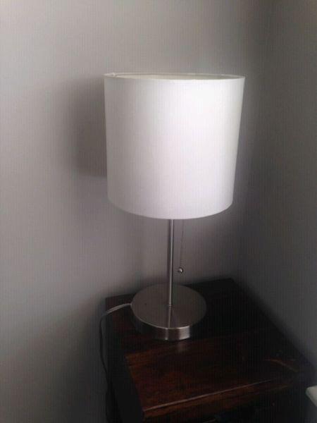 Table and.floor lamp
