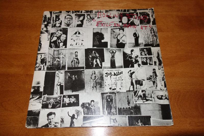 Rolling Stones LP Exile on Main Street