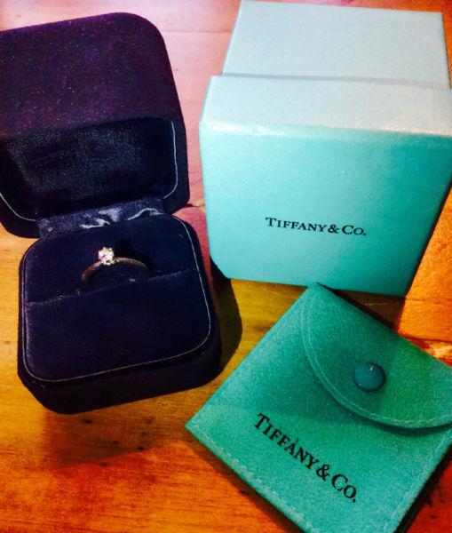 Tiffany's Solitaire Diamond Ring - Price Reduced!