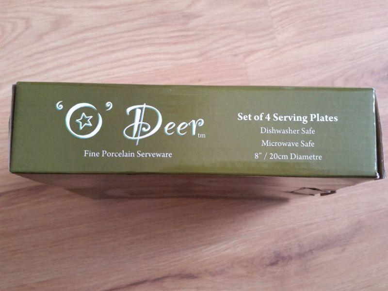 Deer and tree plates