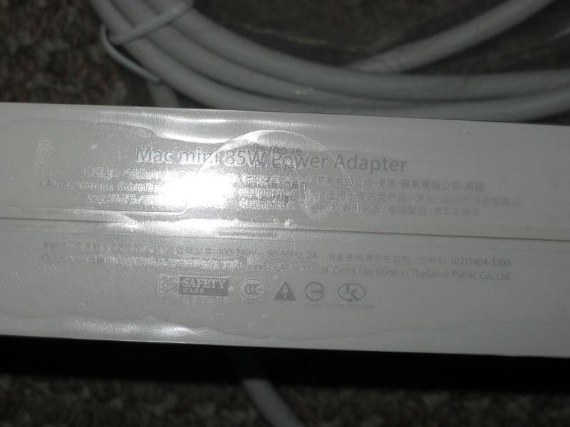Apple Mac Mini G4 A1105 85W AC adapter/18.5V 4.6A