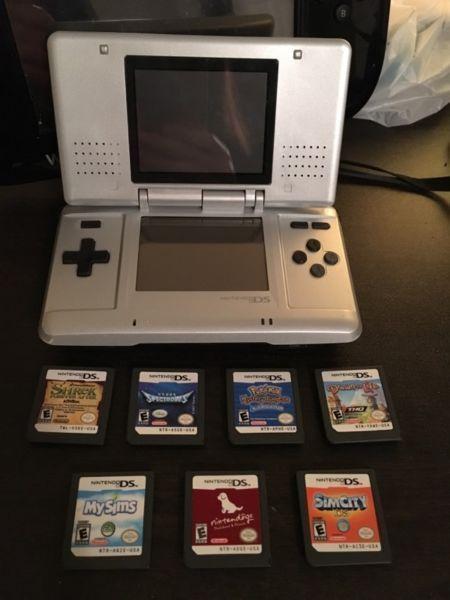 Nintendo DS and the games I have left for sale $80