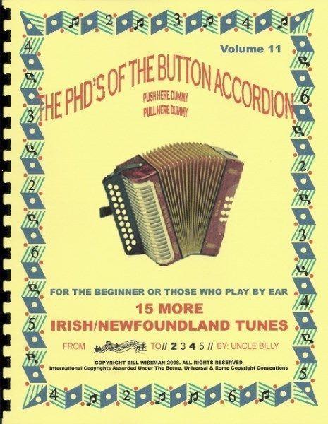 MORE IRISH/ TUNES, ACCORDION BOOK, PLAY BY # NUMBERS