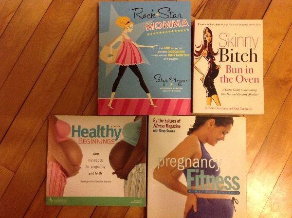 Great assortment of pregnancy maternity baby books
