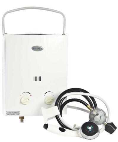 SALE Marey Portable 5L Tankless Water Heater Shower Kits!