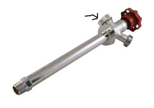 Wanted: cap for exterior water faucet