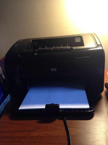 PERFECT conditions HP LaserJet P1102w Printer!
