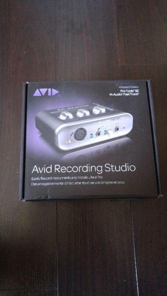 AVID Recording Studio