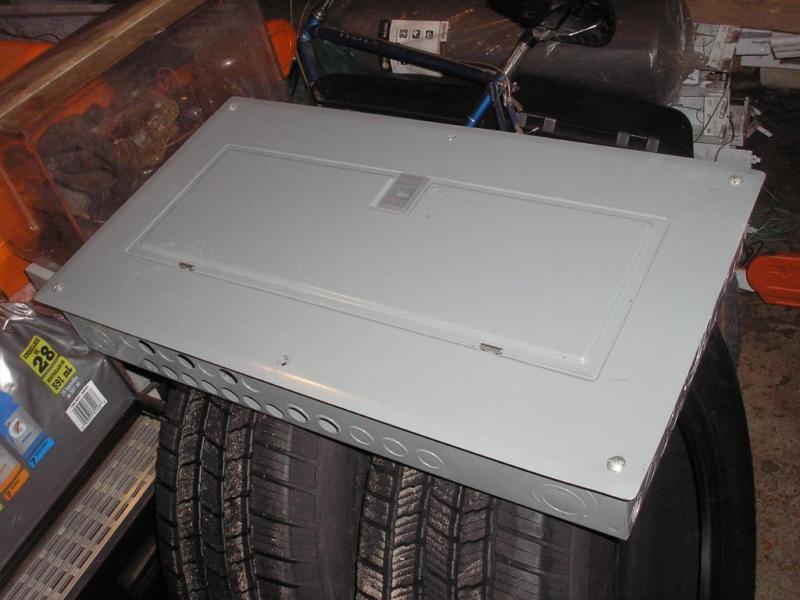 1 SQUARE D ELECTRICAL PANEL125 AMPS PRICE $150