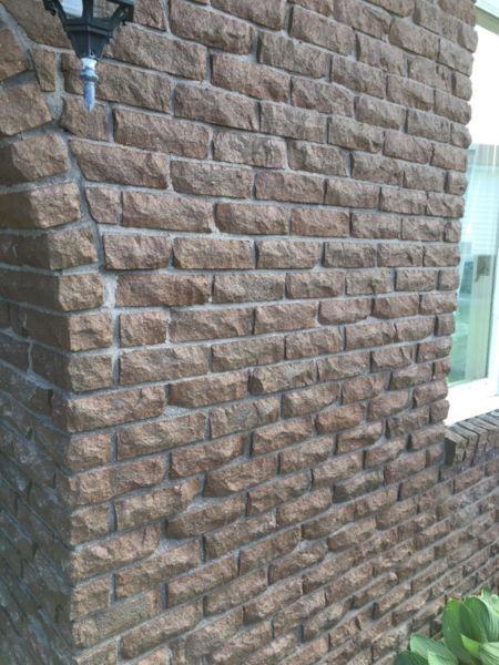 Exterior brick