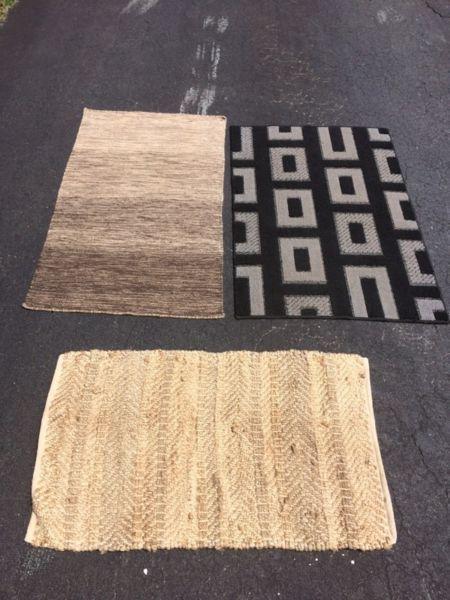 3 floor mats in excellent condition!