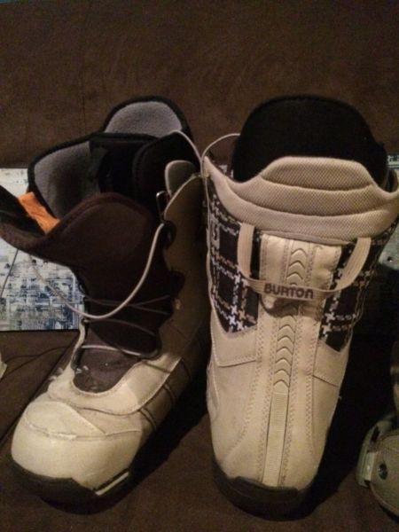 K2 159 board and men's BURTON boots and bindings size 11