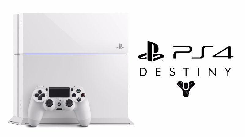 Playstation 4 - Glacier White Original Destiny Bundle - 500GB