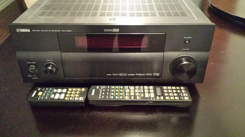Yamaha RX-V1800 7.1 Channel 130 Watt Home Theater Receiver