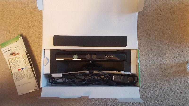 Xbox 360 kinect with 2 games