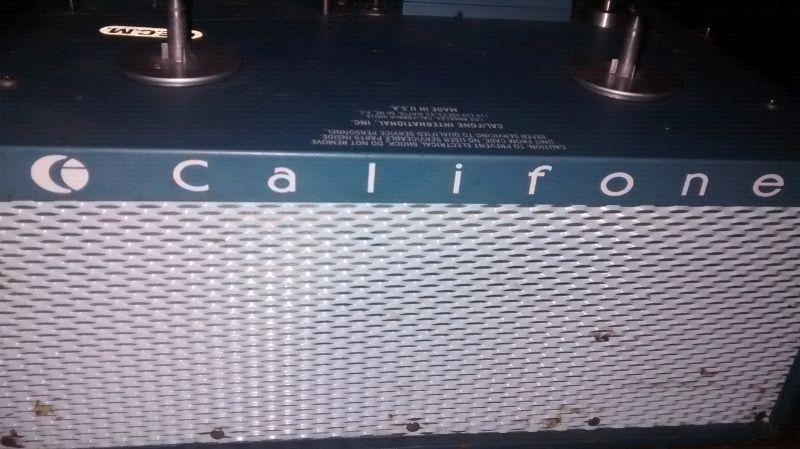 Califone 70-tf reel to reel tape recorder/amplifier