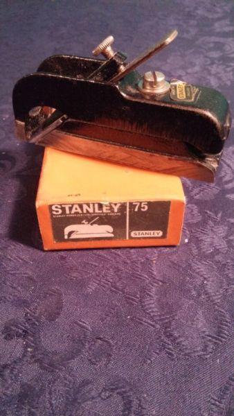 Antique Stanley 75 plane. $45.00