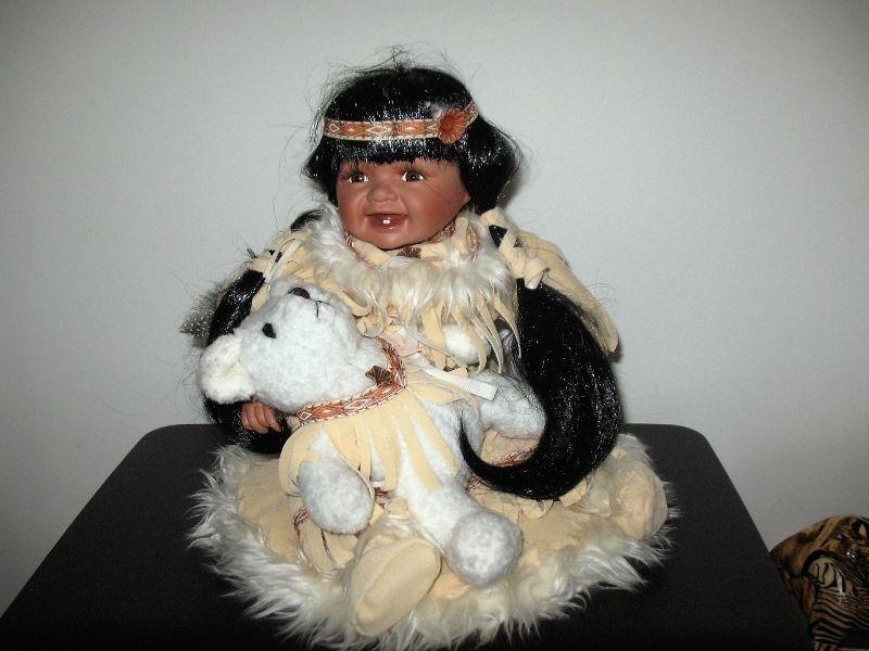 collectible porcelain doll